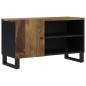 vidaXL Mueble de TV madera mango y madera contrachapada 80x33x46 cm vidaXL Mueble de TV madera mango y madera contrachapada 80x33x46 cm