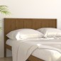 vidaXL Cabecero de cama madera maciza pino marrón miel 145,5x4x100 cm vidaXL Cabecero de cama madera maciza pino marrón miel 145,5x4x100 cm