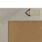 vidaXL Espejo de pared estilo barroco plateado 60x60 cm