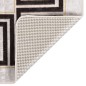 vidaXL Alfombra lavable antideslizante beige claro 190x300 cm vidaXL Alfombra lavable antideslizante beige claro 190x300 cm