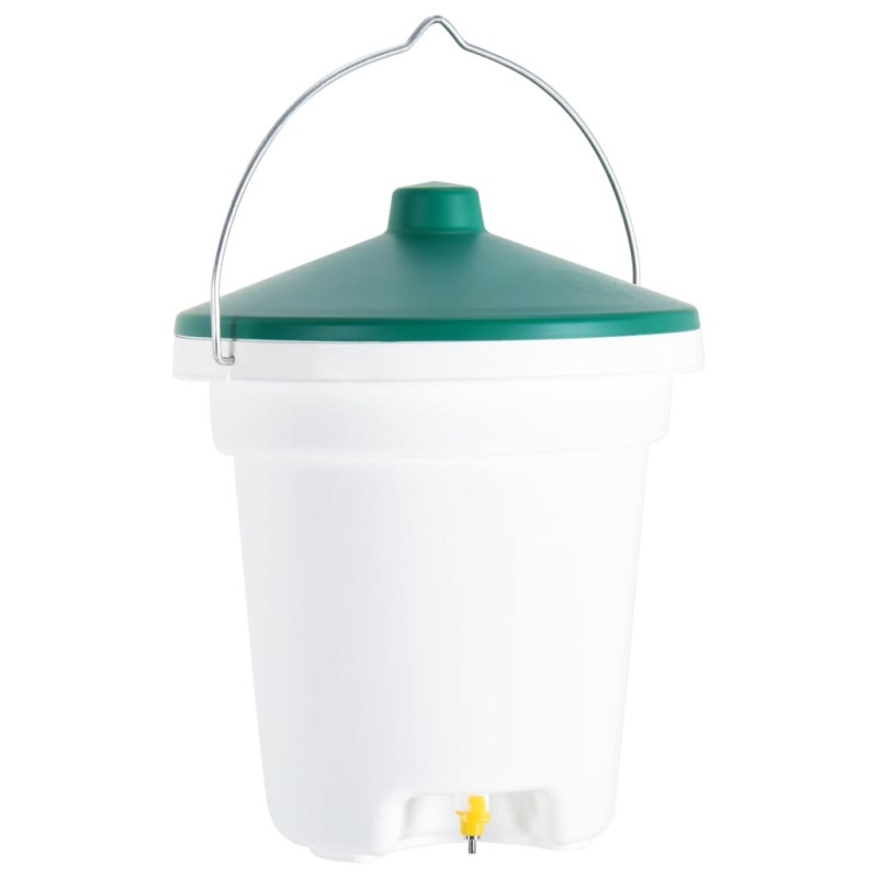 vidaXL Bebedero para aves de corral con tetinas 18 L vidaXL Bebedero para aves de corral con tetinas 18 L