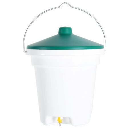 vidaXL Bebedero para aves de corral con tetinas 18 L