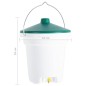 vidaXL Bebedero para aves de corral con tetinas 18 L vidaXL Bebedero para aves de corral con tetinas 18 L