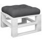 vidaXL Cojín para muebles de palets tela gris 50x50x12 cm vidaXL Cojín para muebles de palets tela gris 50x50x12 cm
