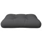 vidaXL Cojín para muebles de palets tela gris 50x50x12 cm vidaXL Cojín para muebles de palets tela gris 50x50x12 cm