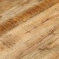 vidaXL Mesa de centro de madera maciza de mango 68x68x35 cm