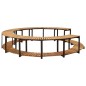vidaXL Borde de bañera hidromasaje madera maciza de acacia 273x53 cm vidaXL Borde de bañera hidromasaje madera maciza de acacia 273x53 cm