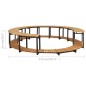 vidaXL Borde de bañera hidromasaje madera maciza de acacia 273x53 cm vidaXL Borde de bañera hidromasaje madera maciza de acacia 273x53 cm