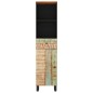 vidaXL Mueble de baño madera maciza reciclada 38x33x160 cm