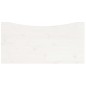 vidaXL Tablero de escritorio madera maciza de pino blanco 80x40x2,5 cm