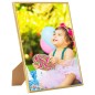 vidaXL Marcos de foto collage pared o mesa 5 uds dorado MDF 59,4x84 cm vidaXL Marcos de foto collage pared o mesa 5 uds dorado MDF 59,4x84 cm