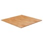 vidaXL Tablero de mesa cuadrada madera roble marrón claro 90x90x2,5 cm vidaXL Tablero de mesa cuadrada madera roble marrón claro 90x90x2,5 cm