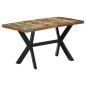 vidaXL Mesa de comedor de madera maciza reciclada 140x70x75 cm vidaXL Mesa de comedor de madera maciza reciclada 140x70x75 cm