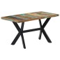 vidaXL Mesa de comedor de madera maciza reciclada 140x70x75 cm vidaXL Mesa de comedor de madera maciza reciclada 140x70x75 cm
