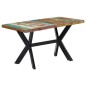 vidaXL Mesa de comedor de madera maciza reciclada 140x70x75 cm vidaXL Mesa de comedor de madera maciza reciclada 140x70x75 cm