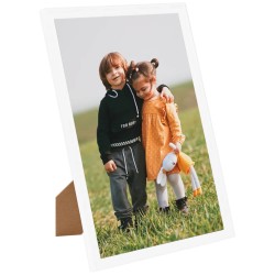 vidaXL Marcos de foto collage de pared/mesa 5 uds blanco MDF 70x90 cm