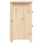 vidaXL Mesitas de noche 2 uds madera maciza de pino 40x35x61,5 cm