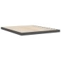 vidaXL Estructura de cama de madera maciza de pino gris 160x200 cm