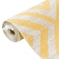 vidaXL Alfombra de exterior tejido plano amarillo y beige 115x170 cm vidaXL Alfombra de exterior tejido plano amarillo y beige 115x170 cm