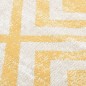 vidaXL Alfombra de exterior tejido plano amarillo y beige 115x170 cm vidaXL Alfombra de exterior tejido plano amarillo y beige 115x170 cm
