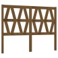 vidaXL Cabecero de cama madera maciza de pino marrón miel 166x4x100 cm vidaXL Cabecero de cama madera maciza de pino marrón miel 166x4x100 cm