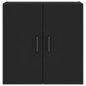 vidaXL Armario de pared madera de ingeniería negro 60x31x60 cm vidaXL Armario de pared madera de ingeniería negro 60x31x60 cm