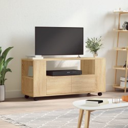 vidaXL Mueble para TV madera de ingeniería roble Sonoma 102x34,5x43 cm