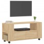 vidaXL Mueble para TV madera de ingeniería roble Sonoma 102x34,5x43 cm vidaXL Mueble para TV madera de ingeniería roble Sonoma 102x34,5x43 cm