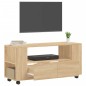 vidaXL Mueble para TV madera de ingeniería roble Sonoma 102x34,5x43 cm vidaXL Mueble para TV madera de ingeniería roble Sonoma 102x34,5x43 cm