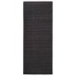vidaXL Alfombra de sisal natural negro 100x250 cm
