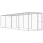 vidaXL Jaula para gatos acero galvanizado 6x1,5x1,5 m vidaXL Jaula para gatos acero galvanizado 6x1,5x1,5 m