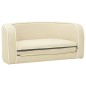 vidaXL Sofá plegable para perro cojín lavable de lino crema 76x71x30cm vidaXL Sofá plegable para perro cojín lavable de lino crema 76x71x30cm
