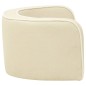 vidaXL Sofá plegable para perro cojín lavable de lino crema 76x71x30cm vidaXL Sofá plegable para perro cojín lavable de lino crema 76x71x30cm