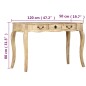 vidaXL Mesa consola de madera maciza de mango 120x50x80 cm vidaXL Mesa consola de madera maciza de mango 120x50x80 cm