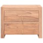 vidaXL Aparador de madera maciza de teca 80x35x60 cm vidaXL Aparador de madera maciza de teca 80x35x60 cm