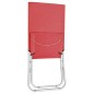 vidaXL Sillas de playa plegables 2 unidades tela rojo vidaXL Sillas de playa plegables 2 unidades tela rojo