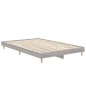 vidaXL Estructura de cama madera contrachapada gris Sonoma 120x190 cm vidaXL Estructura de cama madera contrachapada gris Sonoma 120x190 cm