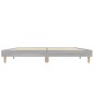 vidaXL Estructura de cama madera contrachapada gris Sonoma 120x190 cm vidaXL Estructura de cama madera contrachapada gris Sonoma 120x190 cm