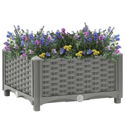 vidaXL Arriate polipropileno 40x40x23 cm
