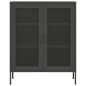 vidaXL Armario de almacenamiento acero gris antracita 80x35x101,5 cm vidaXL Armario de almacenamiento acero gris antracita 80x35x101,5 cm