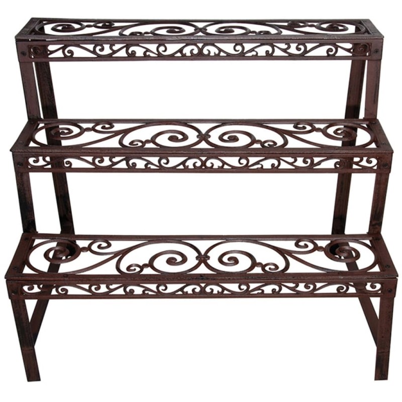 Esschert Design Soporte para plantas rectangular BPH33 Esschert Design Soporte para plantas rectangular BPH33