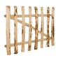 vidaXL Puerta para valla madera de avellano 100x60 cm vidaXL Puerta para valla madera de avellano 100x60 cm
