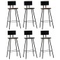 vidaXL Muebles de bar 7 piezas madera maciza reciclada multicolor vidaXL Muebles de bar 7 piezas madera maciza reciclada multicolor