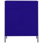 vidaXL Armario de almacenamiento acero azul marino 80x35x101,5 cm vidaXL Armario de almacenamiento acero azul marino 80x35x101,5 cm