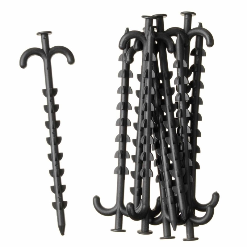 Nature Soportes de red 10 unidades 25 cm Nature Soportes de red 10 unidades 25 cm