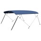 vidaXL Toldo Bimini de 4 arcos azul marino 243x(230-244)x137 cm vidaXL Toldo Bimini de 4 arcos azul marino 243x(230-244)x137 cm