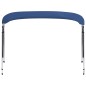 vidaXL Toldo Bimini de 4 arcos azul marino 243x(230-244)x137 cm vidaXL Toldo Bimini de 4 arcos azul marino 243x(230-244)x137 cm