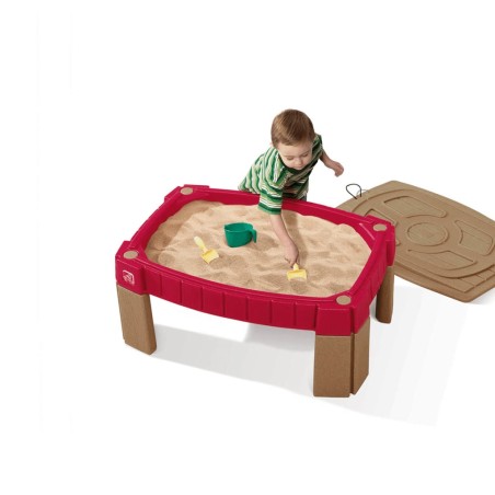 Step2 Mesa arenero Naturally Playful roja