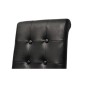 vidaXL Sillas de comedor 2 unidades cuero sintético negro vidaXL Sillas de comedor 2 unidades cuero sintético negro