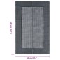 vidaXL Alfombra de exterior PP gris 120x180 cm vidaXL Alfombra de exterior PP gris 120x180 cm